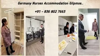 Germany Nurses Accommodation Glimpse...|| +918368027663
