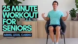 25 Minute Workout For Seniors | Arm Exercises, Leg Exercises and Cardio | More Life Health