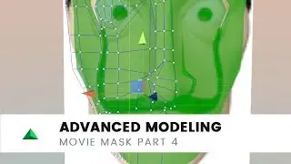 Learn Advanced Modeling with Polydust - Movie Mask Part 4: Moustache and Nose