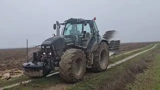 Arando en Villavedon (Burgos)