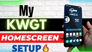 My Best Home Screen KWGT Setup 2021 | KWGT Tutorial Hindi