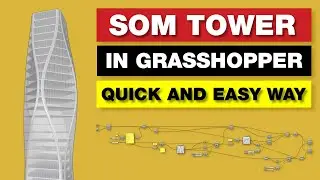 Grasshopper Tutorial | SOM Tower [Quick and Easy way]