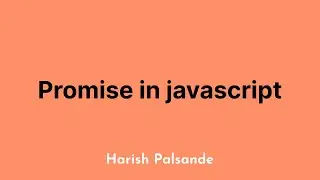 1. Basic Promise Creation