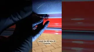 Install your 50 Jahre M door projectors
