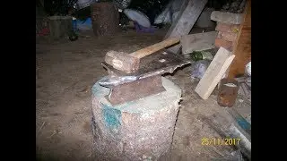 наковальня малая самодельная из рельса