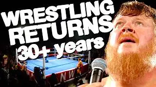 NATIONAL WRESTLING ALLIANCE FINALLY RETURNS TO TV!  LEGEND QUICKLY LEAVES!