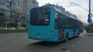 Autobuzul Otokar Kent C-12 6409(106) plecand din statia 