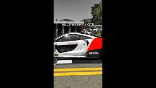 The McLaren Senna GTR at Car Week! 🫡 #shorts