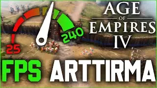 AGE OF EMPIRES 4 How To Boost Fps? +240 Fps!