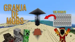 Cómo Hacer Una GRANJA de MOBS Eficiente | Minecraft 1.19