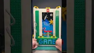 Working Lego Airplane Arcade Machine 