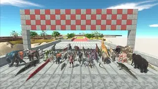 80 ARBS Units Speed Race - Animal Revolt Battle Simulator