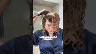 2 WAYS TO USE YOUR BRUSH FOR ROOT VOLUME ON CURLY HAIR