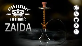 Cachimba Champ Al Malik de Lujo Profesional | 58cm Premium Kit
