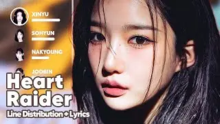 ​tripleS - Heart Raider (Line Distribution + Lyrics Karaoke) PATREON REQUESTED