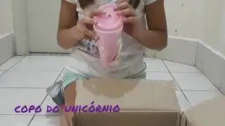 abrindo a encomenda de slime da isa slime.-bela tanjoni