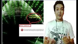 PDR.exe - System Error The code execution cannot proceed because mfc100u.dll was not found. Hindi