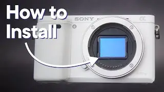 Kolari Magnetic Clip-in Filter For Sony APS-C E | Installation Tutorial