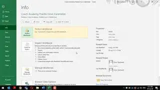 Excel sənədinə parolun qoyulması #27