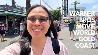 DID I SURVIVE WARNER BROS MOVIE WORLD? | Kats Cua
