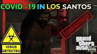 COVID-19 IN GTA V|SAVING LOS SANTOS FROM DANGEROUS VIRUS|GTA V HINDI|TECHNO GAMERZ