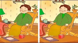 Найдите отличие бабушка
