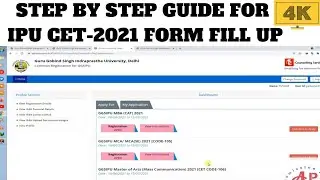 ipu cet 2021 application form B.TECH/MBBS/NURSING/BAMS/LLB/MBA/MCA|