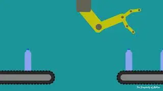 Satisfying Robot Arm in Factory | Animation Loop