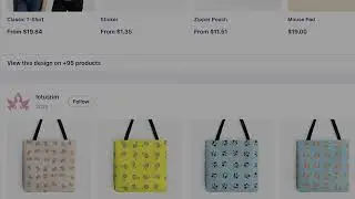 Playful Dino - All Over Print Tote Bag