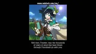 May the wind go with you, Traveler… | Venti | Genshin Impact | VoiStock 