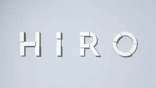 Intro Ricomposizione Logo ( CINEMA 4D ) in HD