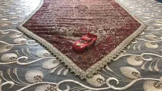 Disney Pixar Cars Diecast Lightning McQueen (Rust Eze Racer Number 95)
