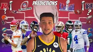 My 2024 NFL Playoff Predictions!!! {Super Bowl 58 Predictions}