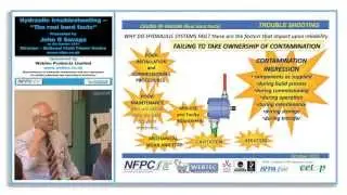 Hydraulic troubleshooting by the NFPC