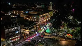 Caravana navideña en Xalapa 2023