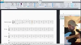 Tracking Guitar Tablature in Sibelius with a MIDI Guitar