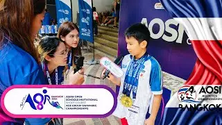 การแข่งขันว่ายน้ำ ระดับนานาชาติ AOSI Short Course (25m)Age Group Swimming Championships Bangkok 2024