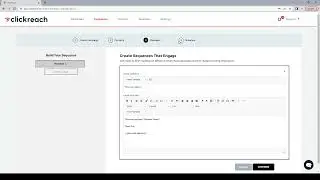 ClickReach Tutorial: How to Add Sending Time Intervals | 11