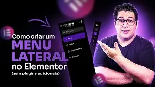 Como criar um MENU LATERAL STICKY no Elementor [Sem plugins adicionais]