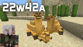 What's New in Minecraft Snapshot 22w42a? Experimental Camels, Bamboo Planks, Hanging Signs and More!