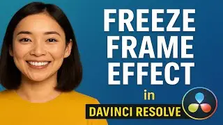 Freeze Frame Effect in DaVinci Resolve | Cinematic Trick for Beginners