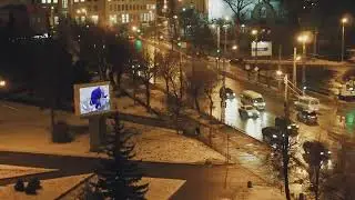 Реклама на видео экране в центре города Иваново.  +7 (4932) 344-388