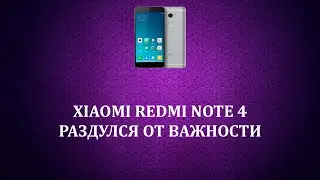 XIAOMI REDMI NOTE 4 ВЗДУЛСЯ / РАЗДУЛСЯ / РАЗБОРКА