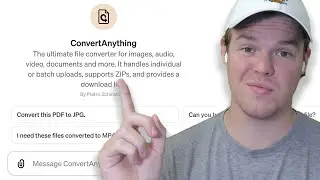 ConvertAnything GPT: Your All-in-One File Conversion Solution - Complete Setup Guide