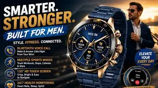 Amazon influencer review of the OHUGNA MENS smartwatch