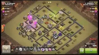 War against DWA clan I [anti-three star, max TH9 attacks]