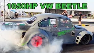 1050HP 2.8L BMW M50 POWERED VW BEETLE - 9.0 1/4 MILE