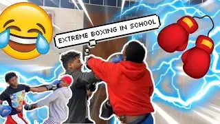 PUT ON THE GLOVES 🥊 | SCHOOL BOXING EDITION 🤯 (HE GOT DROPPED!😱) *HIGHSCHOOL BOXING* 2021
