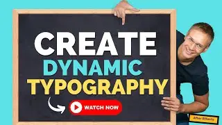 Create Dynamic Typography with After Effects