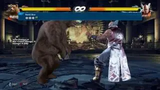Tekken 7 Kuma Move List (Part 2)